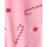Grenouillère DreamPlush Sucres d'Orge Bébé Fille Carter's - Rose