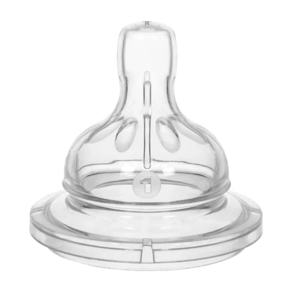 Tétine WeeBaby en silicone Large N°1, 0-6 mois