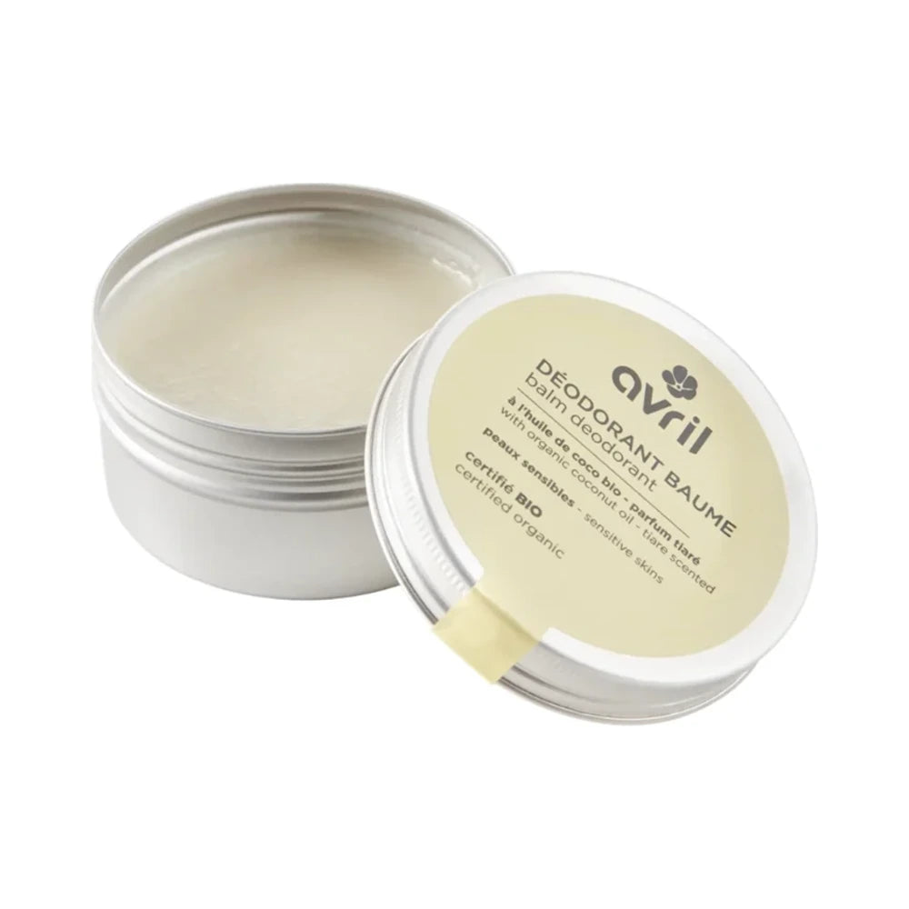 Avril déodorant baume peaux sensibles parfum tiaré 85 g