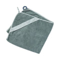 Doomoo Dry'n Play XL Hooded Bath Cape with Teething Ring - Green