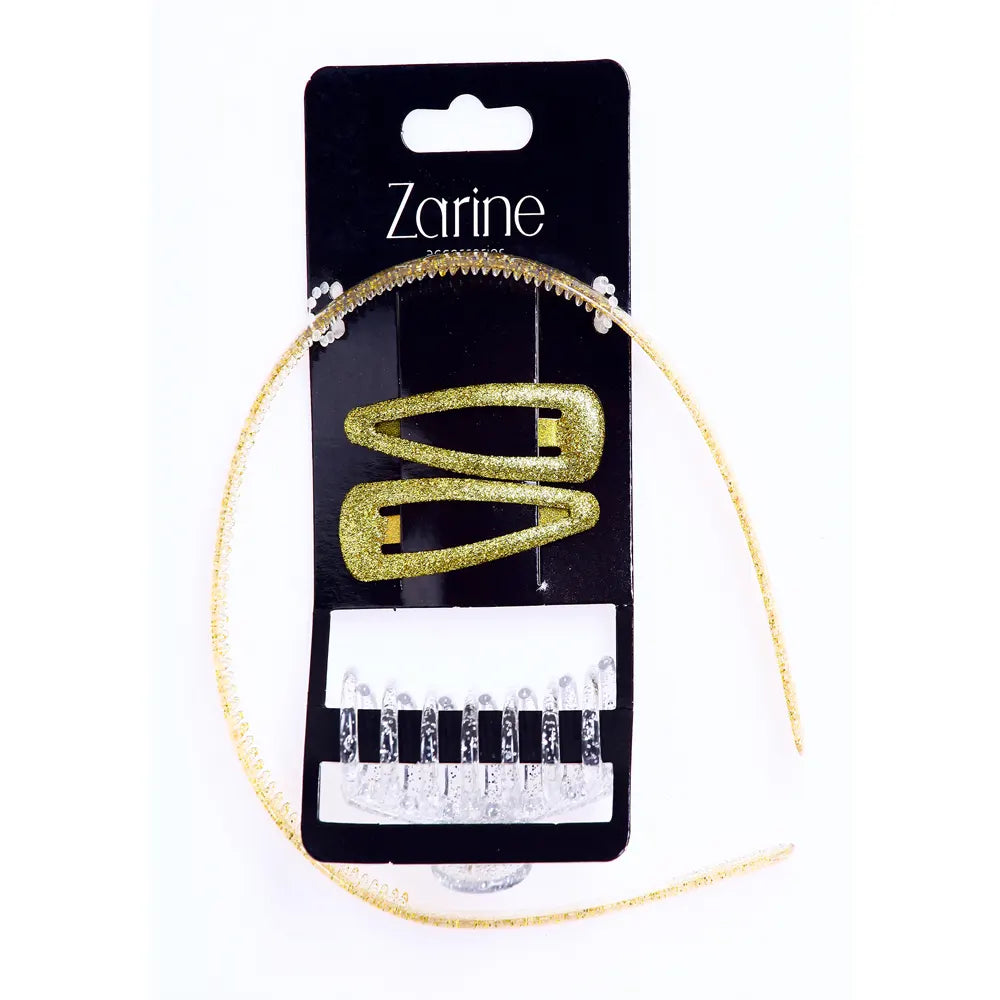 Conjunto de pasadores y diademas Zarine