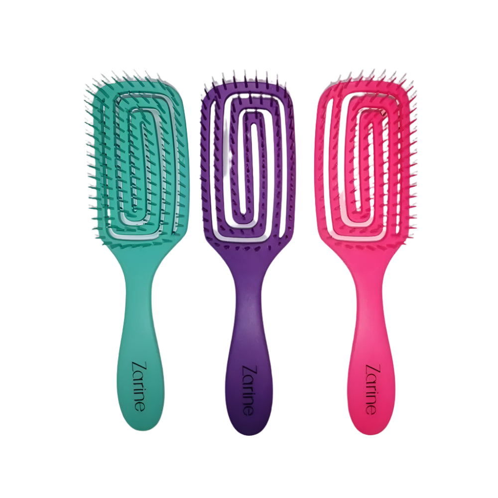 Cepillo para el cabello Zarine Bo - Turquesa