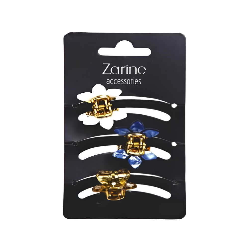 Trío de pinzas para flores Zarine