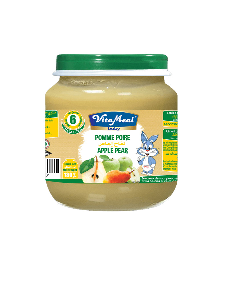 Vitameal Potito Manzana Pera 120g