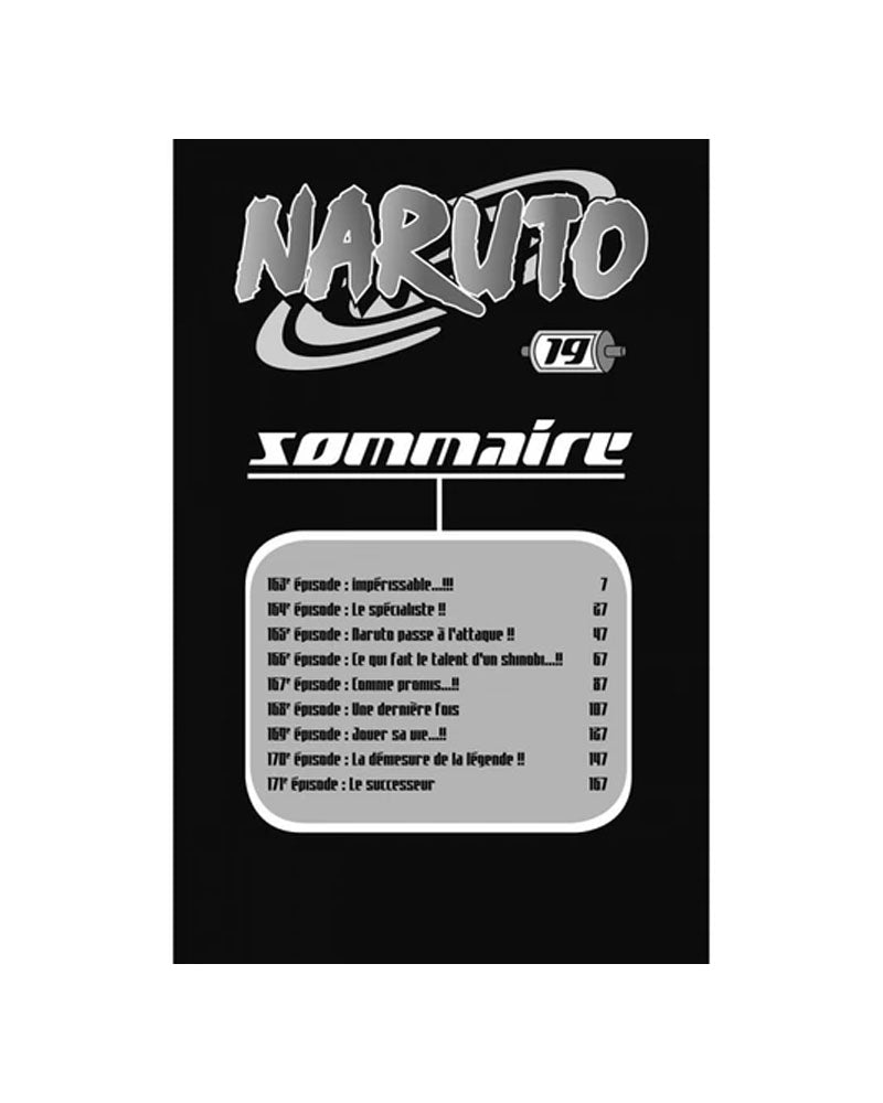 Naruto Tome 19