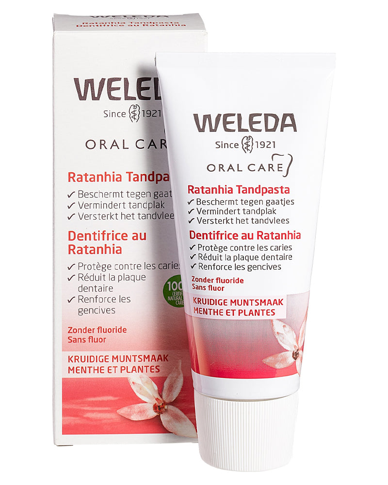 Weleda - Pasta de dientes con Ratania 75ml- 6A+