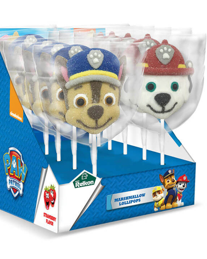 Piruletas de malvavisco Relkon Paw Patrol - Azul