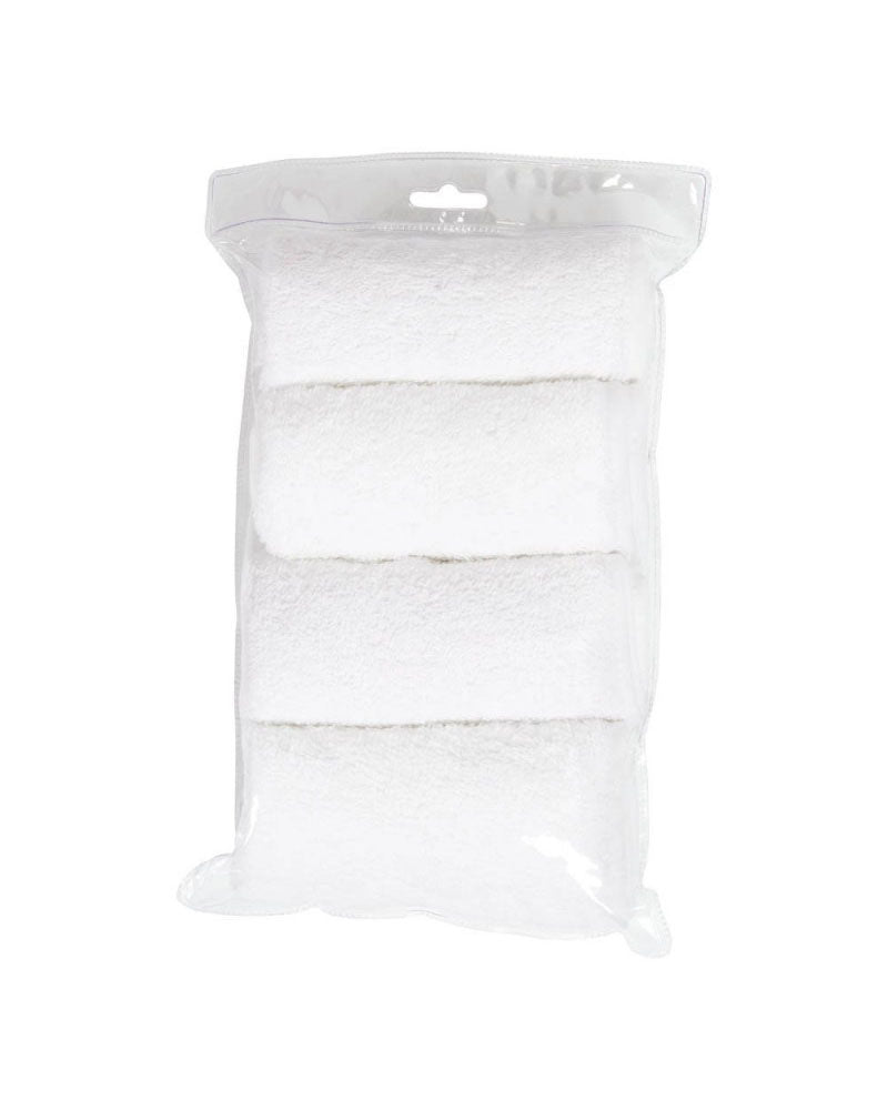 Lot de 4 éponges blanches préssionnées Candide
