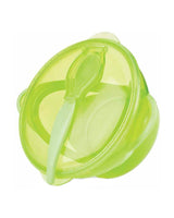 Nûby Cuenco Ventosa Cuchara y Tapa 6m+ 400ml - Verde