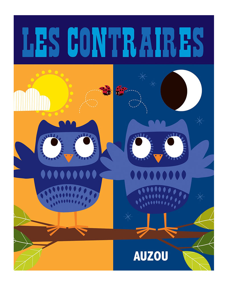 Pestañas de opuestos - Libro educativo